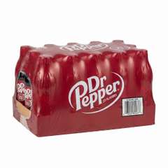 Dr Pepper Cola Soda Pop 16.9 Fl Oz 24 Pack Bottles